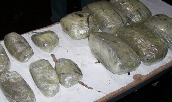 Zaplijenjeno 10 kilograma skanka
