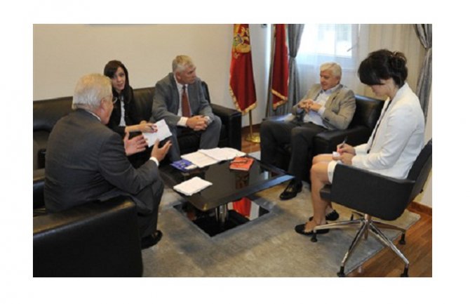  Marković primio Dereka Meklohlina, lidera tvining projekta - EUROL