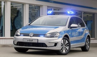 Ovo je policijski Golf na struju (FOTO)