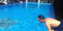 Ekrem Jevrić objasnio plivačima kako se skače u bazen