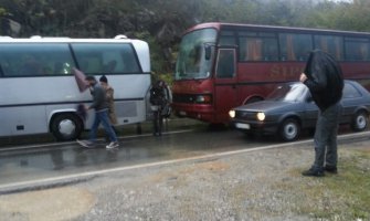Lančani sudar u Podgorici