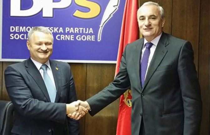 Ambasador Rumunije u posjeti Demokratskoj partiji socijalista 