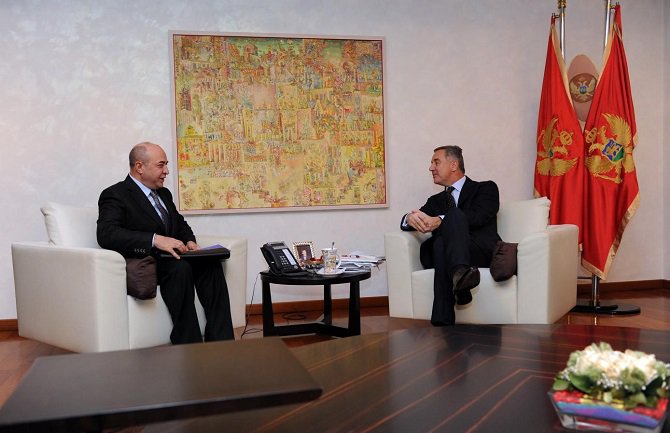 Đukanović: Uspješni projekti Azerbejdžana podsticaj za buduća ulaganja