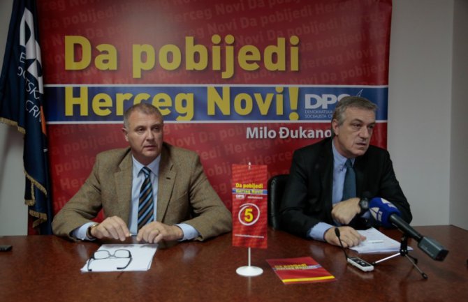 Samo DPS može riješiti probleme Herceg Novog