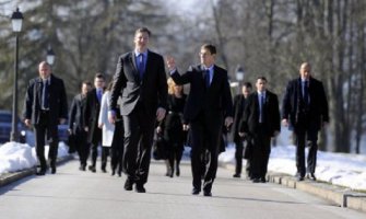 Vučić i Cerar na Pohorju na trci 