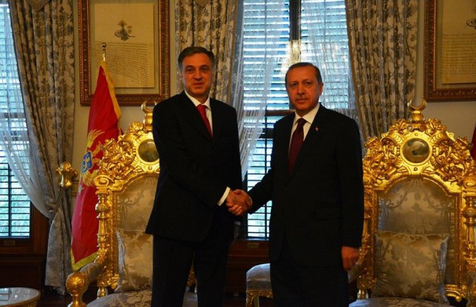 Erdogan uskoro u Crnoj Gori