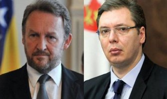 Vučić i Izetbegović o temama sastanka