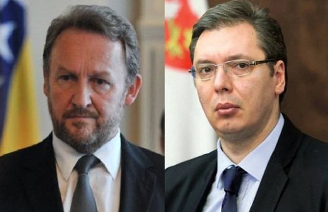 Vučić i Izetbegović o temama sastanka