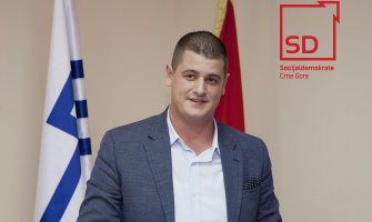 Emil Đokić  koordinator Omladine Socijaldemokrata Podgorice