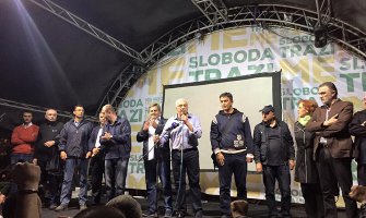 DF:  Protestne šetnje će ipak biti održane uprkos stavu MUP-a