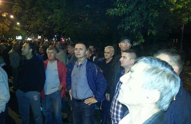 Milić: Prisustvovao sam protestu DF-a sinoć