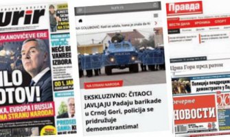 Srpski mediji žele da prikažu Crnu Goru kao nestabilnu državu
