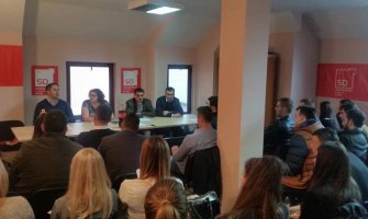 Biljana Jokić koordinatorka Omladine Socijaldemokrata Plava 