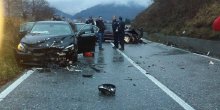 Udes na  putu Rožaje-Berane, dvije osobe lakše povrijeđene(FOTO)