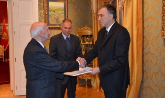 Vujanović primio akreditive tri nova ambasadora