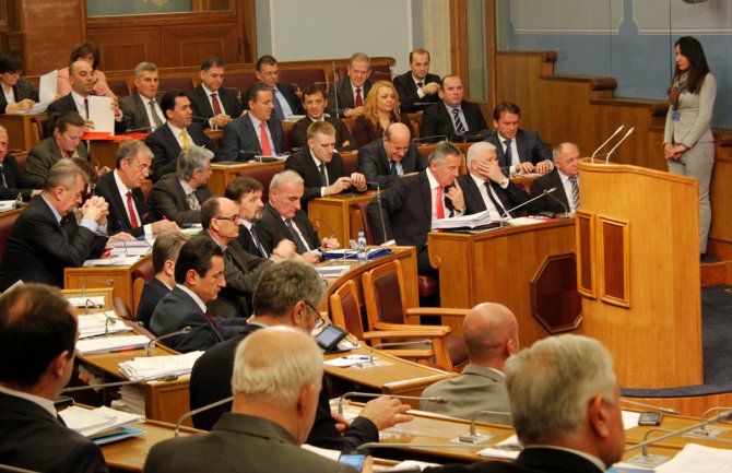 Sjednica Skupštine sjutra u podne