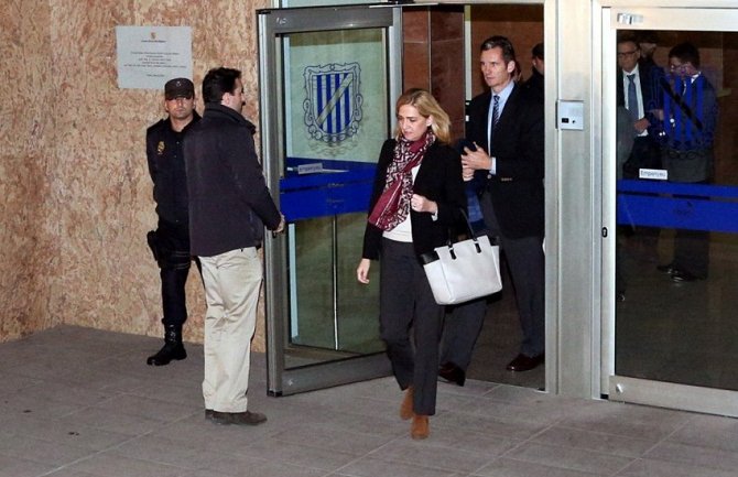 Španska princeza Kristina odgovaraće pred sudom za utaju poreza