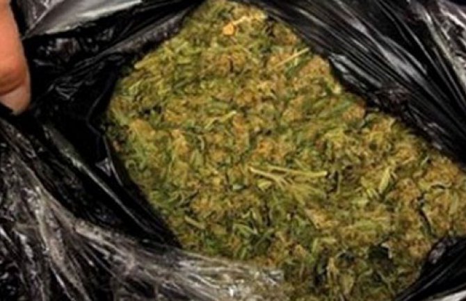 Podgoričanin uhapšen sa 11 kg skanka