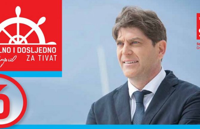 Mitrović: Građani Tivta zaslužuju novi koncept gradske uprave