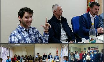 Obradović na čelu Mladih Liberala Podgorice