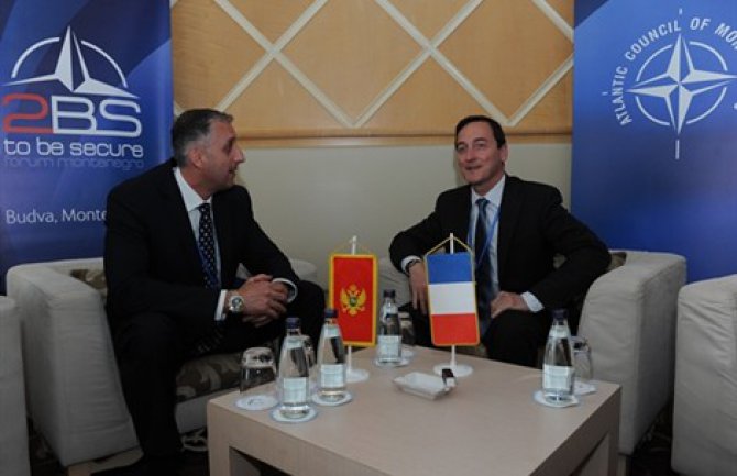 Francuska će nastaviti da podržava CG u realizaciji spoljno-političkih ciljeva