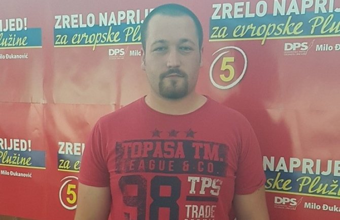 Vesko Jokanović novi predsjednik Savjeta mladih DPS Plužine