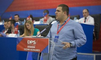 Miloš Vajić predsjednik Savjeta mladih DPS Bijelo Polje 