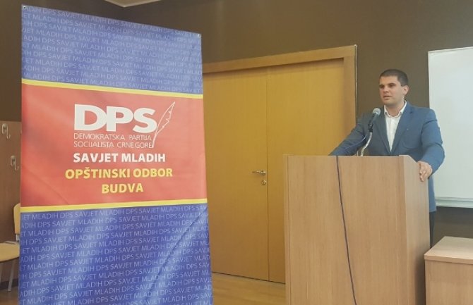 Milija Sekulović predsjednik Savjeta mladih DPS Budva