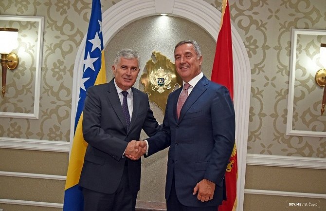 Prijateljski odnosi CG i BiH za primjer