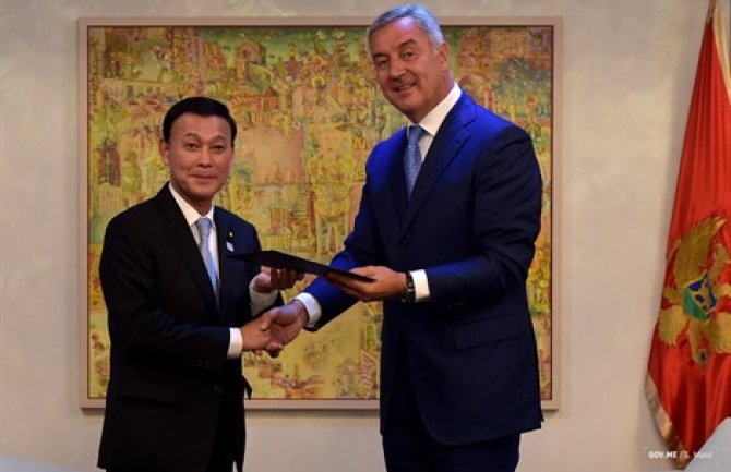 Sastanak Đukanović-Takisava: Nastavak i unapređenje bilateralne saradnje sa Japanom