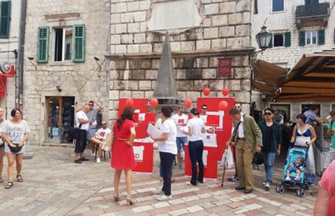 SD Kotor: Građani se stide kriminala, pružićemo konkretna rješenja