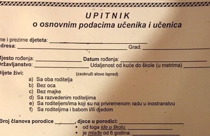 CGO i dalje tvrdi da su uputnici dijeljeni u osnovnim školama nezakoniti