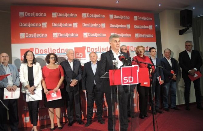 SD predstavio svoj model razvoja Crne Gore