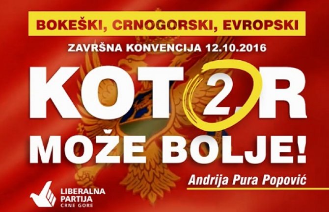 Liberali Kotora: Građani neobaviješteni o promjeni mjesta glasanja