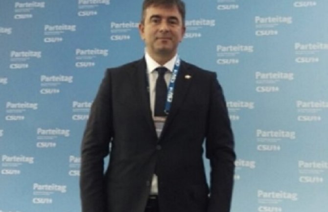 Nebojša Medojević na Kongresu CSU u Minhenu