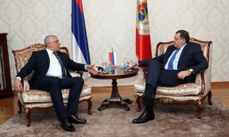 Mandić i Dodik u Banjaluci razgovarali o položaju Srba u Crnoj Gori