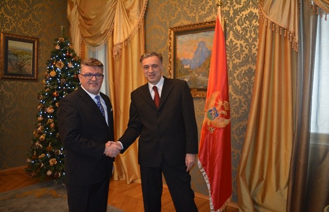 Vujanović primio nove ambasadore u Crnoj Gori