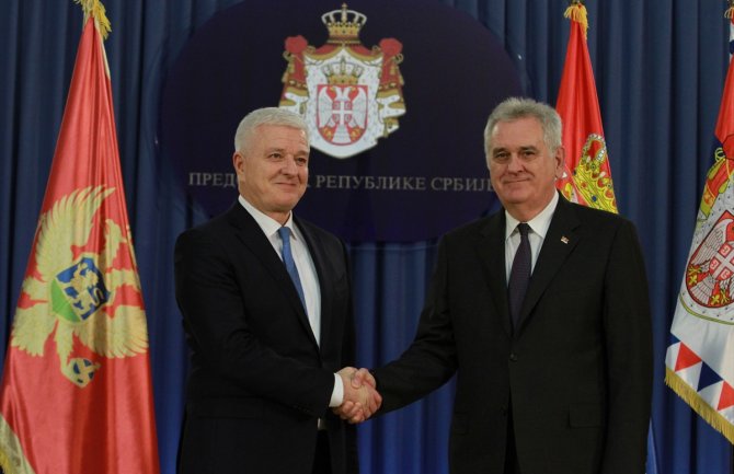 Srbija i Crna Gora jedna drugoj da budu podrška
