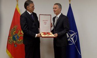 Od Vujanovića Orden Crne Gore na lenti za Stoltenberga