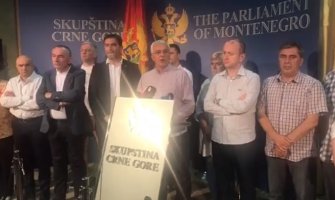 Mandić: Svi koji su krenuli ka Podgorici, neka sačekaju naš poziv