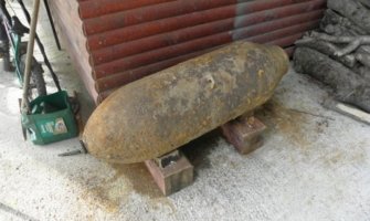 Slovenac dovezao kući bombu tešku 250kg iz Drugog svjetskog rata