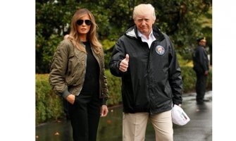 Melanija Tramp ipak u patikama stigla u Teksas