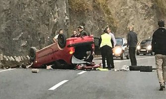 U udesu kod Kolašina povrijeđen vozač