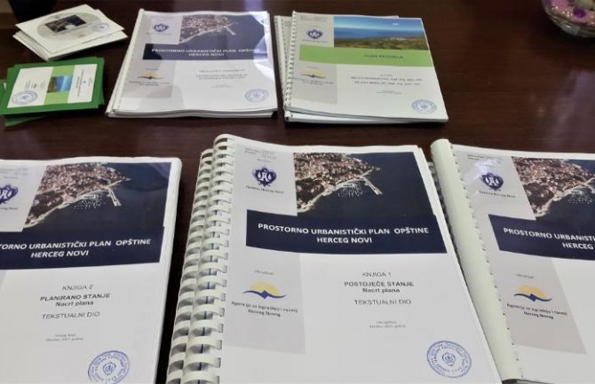Završen i predat Nacrt PUP-a Herceg Novi