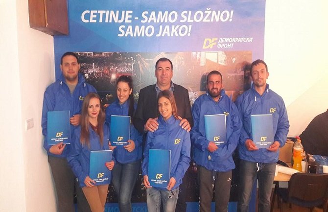 DF predao listu na Cetinju