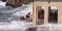 Nastradali tokom novogodišnjeg kupanja u Rijeci: Dvije osobe izgubile život, više povrijeđeno(VIDEO)