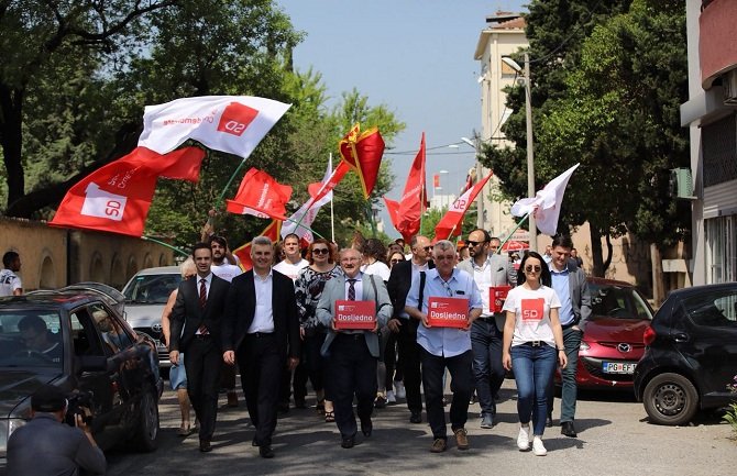 SD predao listu za izbore u Podgorici