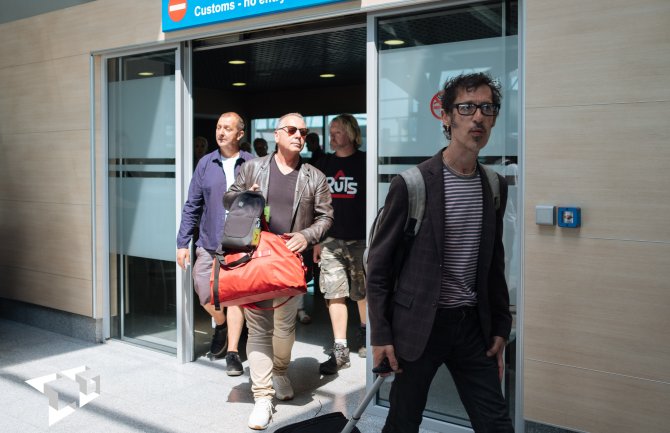 Podgorica: Stigli članovi benda Simple Minds 