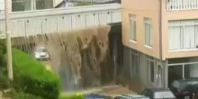 Nevrijeme u Rožajama: Kiša napravila ogromne vodene bujice,saobraćaj otežan(VIDEO)