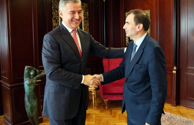 Đukanović sa potpredsjednikom EBRD-a: Prioritet izgradnja infrastrukture